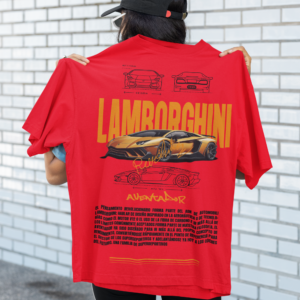 Car print oversized tshirt || thexwear