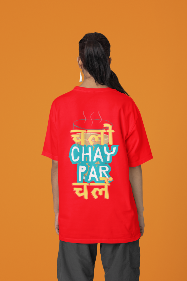 Chai Lover Oversized Tshirt || Thexwear || Cotton wear